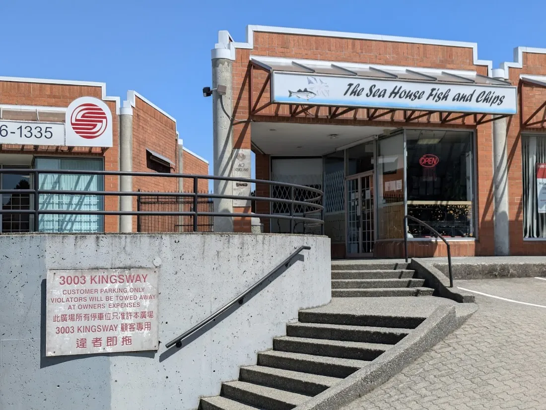 Three Sea House Fish and Chips dishes inside Noople Noodle & Dumpling House